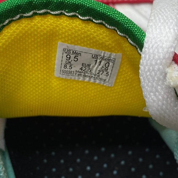 Vans Primary Color Block Red Blue Yellow eBay Sneakers Mens Size 9.5 Women 11 - Picture 10 of 10